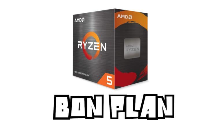 Bon Plan AMD Ryzen 5 5600X à 154€ (-18%) : promo à saisir !