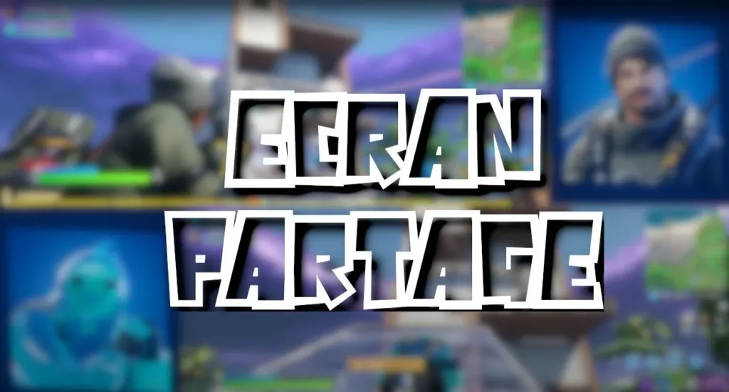 ecran partagé fortnite