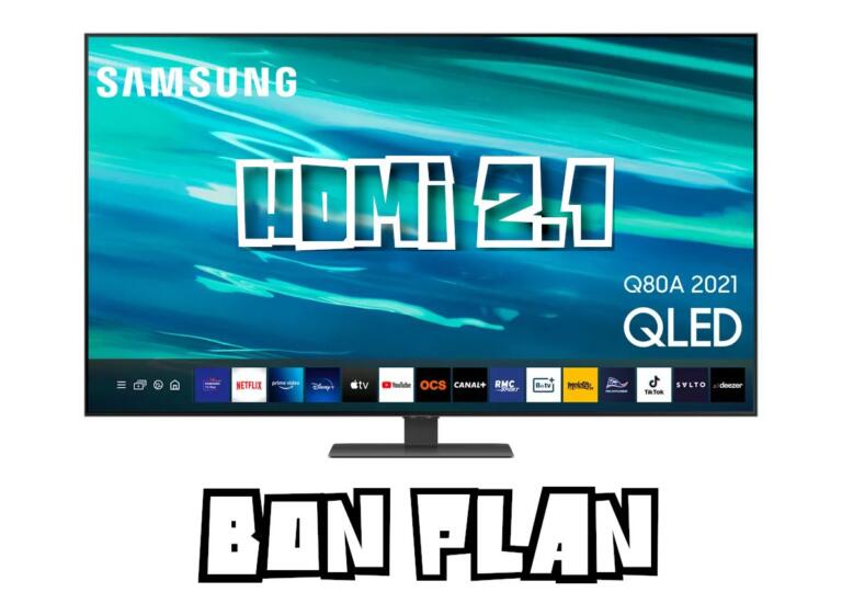 Bon Plan Samsung QE55Q80A à 573€ : HDMI 2.1, 4K à 120Hz, QLED