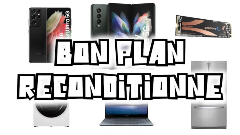 Bons Plans Reconditionnés : smartphone, PC, console, SSD, Son
