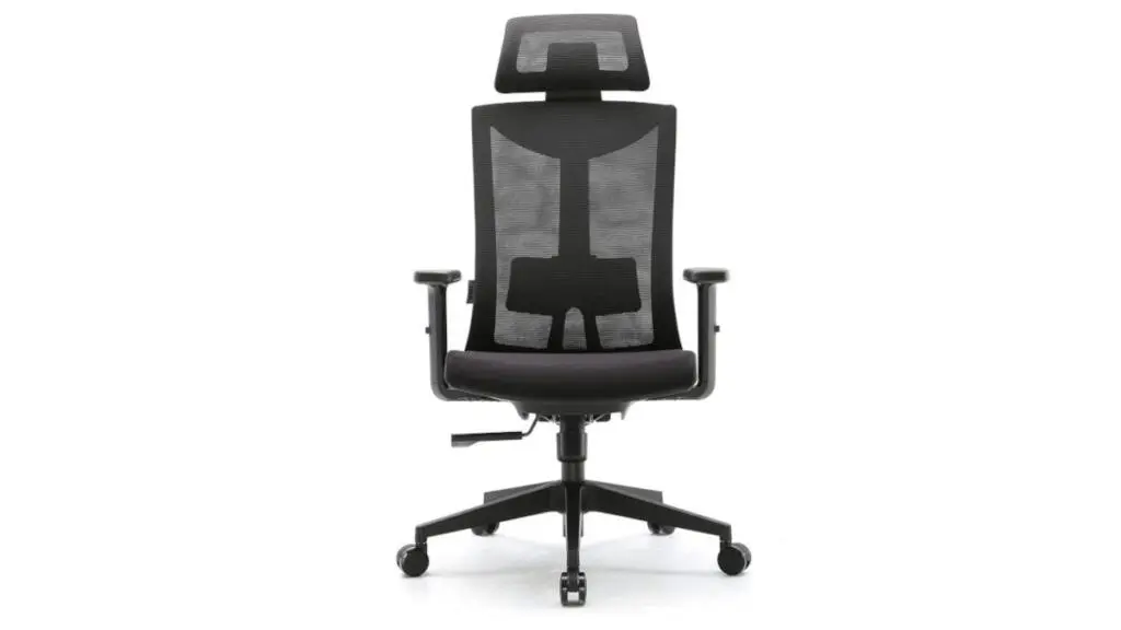 Amazon Brand – Umi Chaise de Bureau Ergonomique-Fauteuil de Bureau avec Soutien au Niveau des Lombaires et Accoudoirs en Polyuréthane Réglables