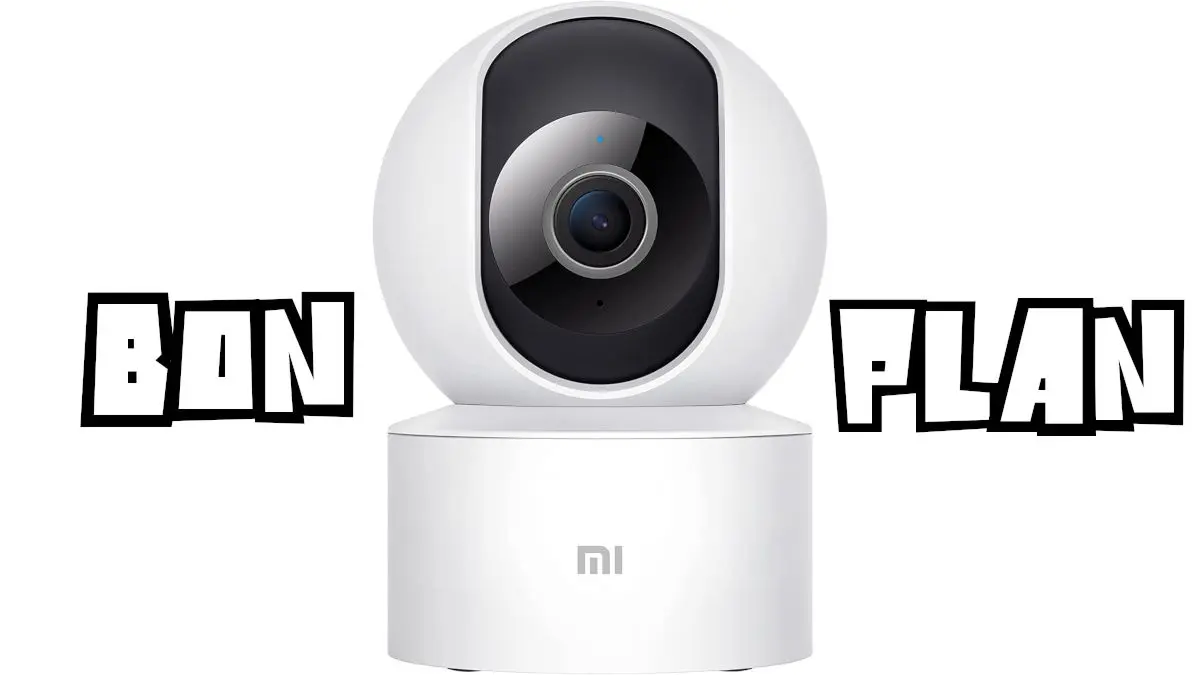Bon Plan Xiaomi Mi 360° à 23€ (-20%) : Caméra Home Security Full HD