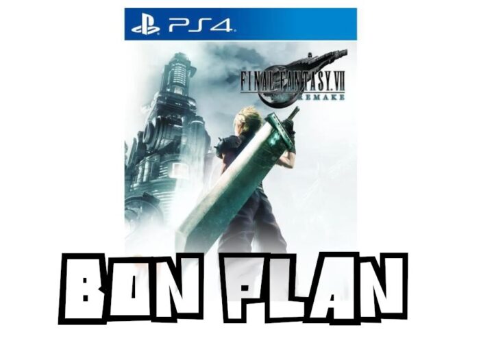Bon Plan Final Fantasy VII Remake PS4 et PS5