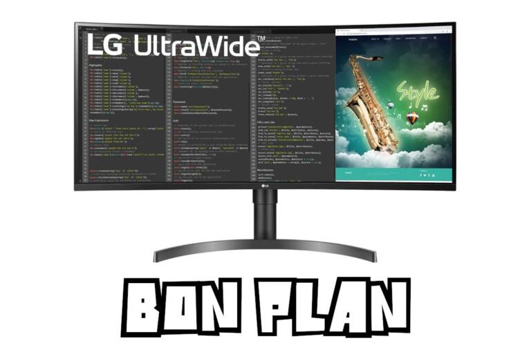 Bon Plan LG UltraWide 35WN73A-B à 379€ (-30%) : 35″ UWQHD