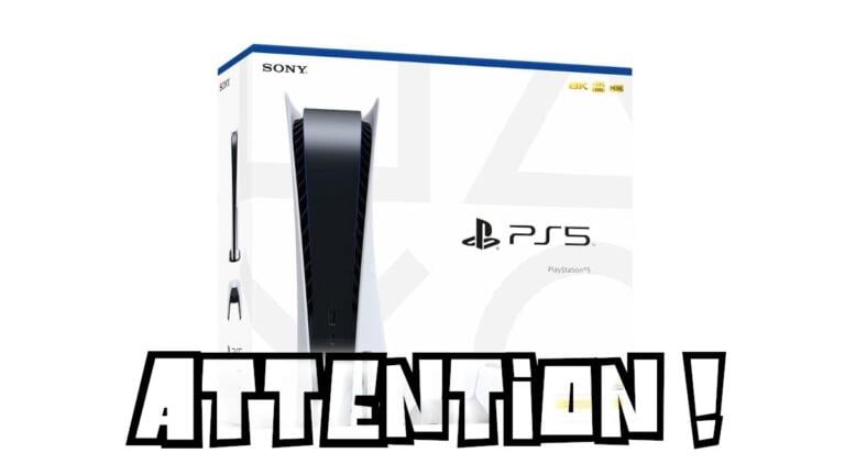 F&T eCommerce PS5 : attention arnaque en cours !
