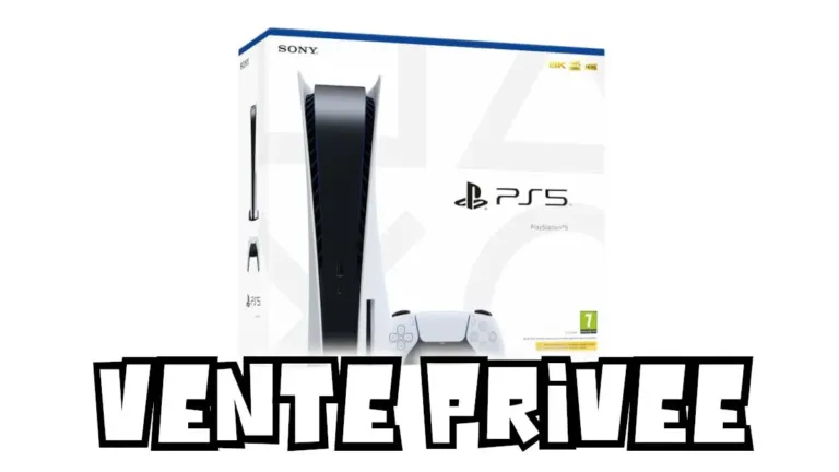 Vente privée PS5