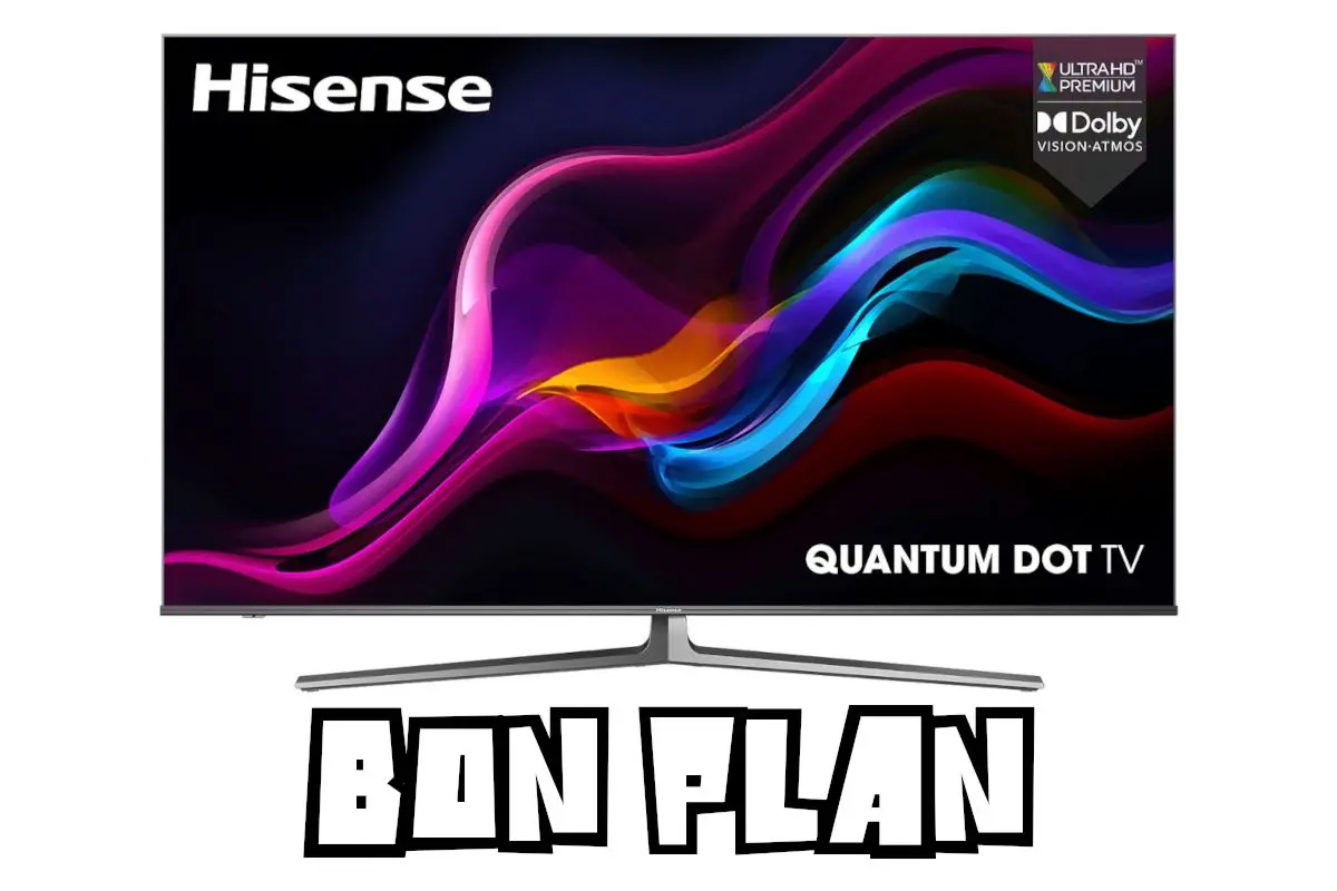 Bon Plan HiSense 65U8GQ à 699€ (-35%) : HDR HDMI 2.1 120 Hz
