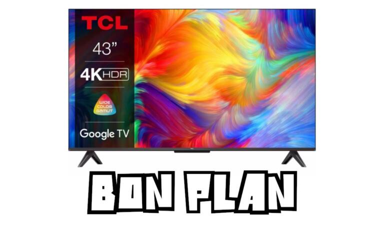 Bon Plan TCL 43P735 à 264€ (-27%) : promo TV pas cher !