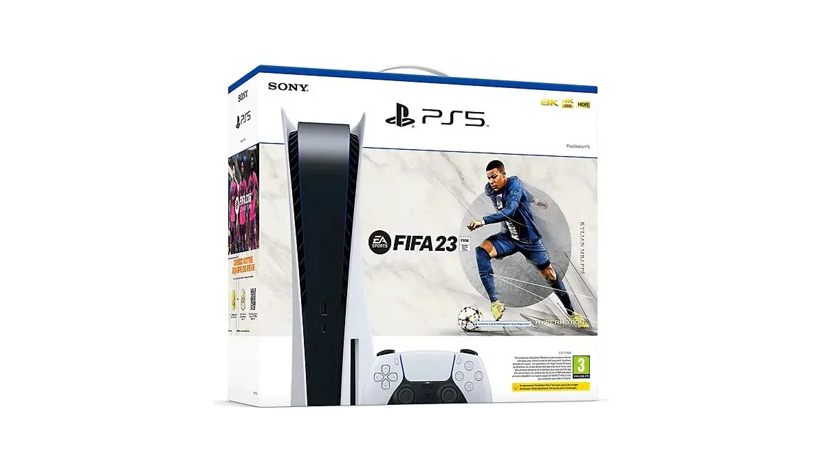 Pack PS5 Fifa 23 : prix et contenu
