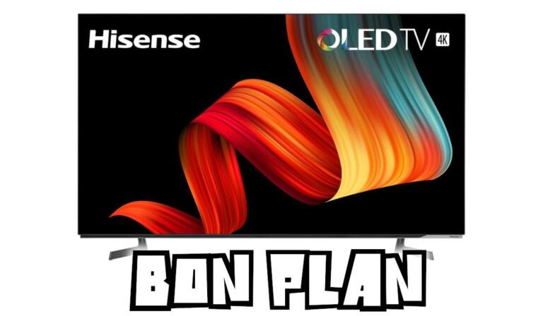Bon Plan TV HiSense 55A8G OLED à 734€ (-39%) : HDMI 2.1