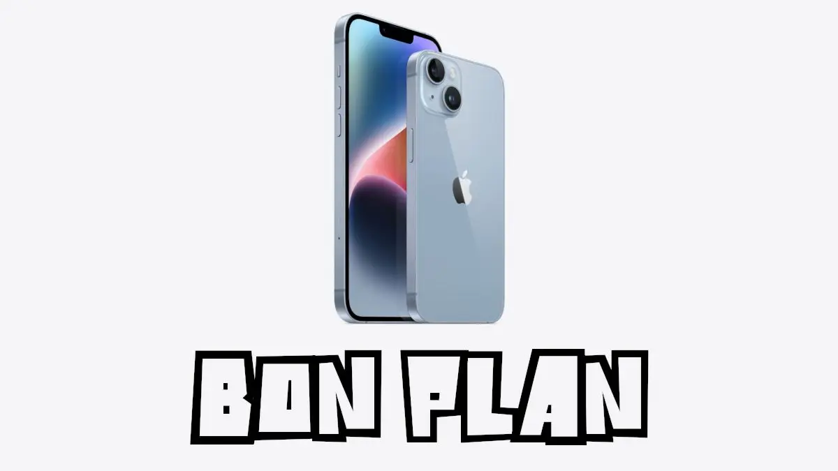 Bon Plan iPhone 14 à 659€ (-26%) : 128Go au meilleur prix