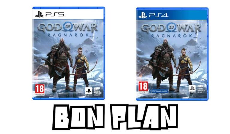 Bon Plan God of War Ragnarök à 57€ (-20%) PS5 et PS4