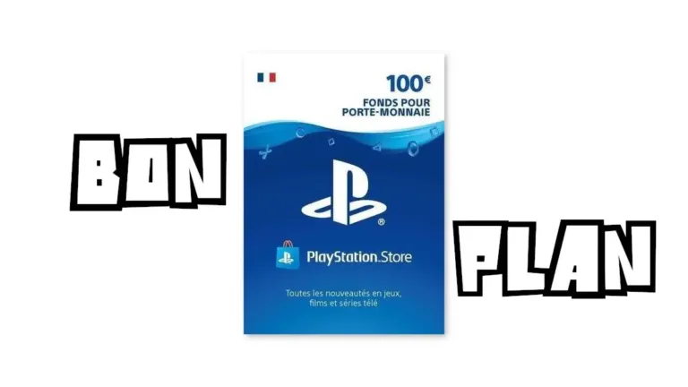 Bon Plan Carte PSN 100€