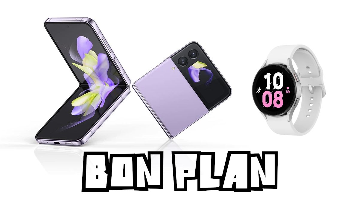Bon Plan Galaxy Z Flip 4 Watch 5