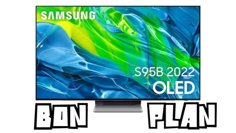 Bon Plan TV Samsung QE65S95B à 1549€ (-19%) le plus bas prix
