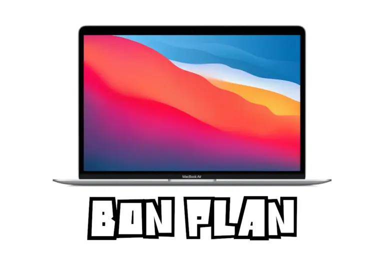Bon Plan MacBook Air M1 à 849€ (-30%) : performance et prix !