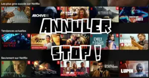 Comment se desabonner de netflix