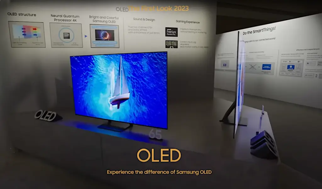 Gamme TV Samsung OLED 2023 - S90C et S95C