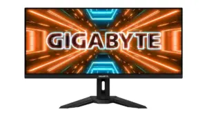 GigaByte M34WQ - 34 pouces IPS 144 Hz Plat