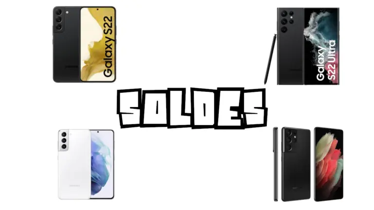 Samsung Galaxy Soldes : S22, S22 Ultra, S21, S21 Ultra