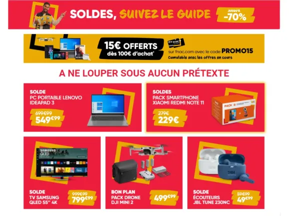 bon plan Fnac Solde Hiver