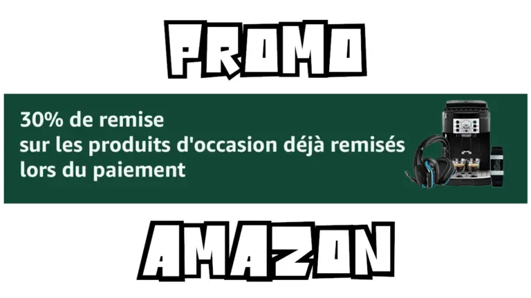 Amazon Warehouse Promo : -30% de réduction, liens et conseils