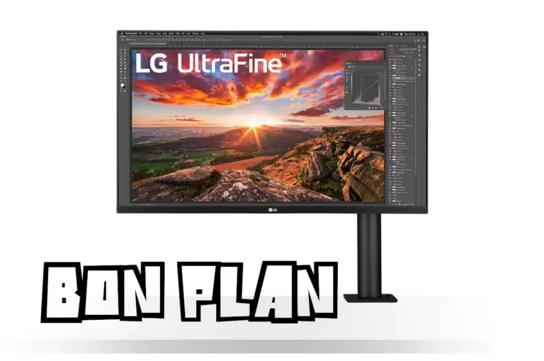 Bon Plan LG UltraFine 32UN880-B à 449€ (-23%) : 32 pouces 4K