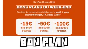 Bon Plan Boulanger - mars 2023