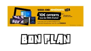 Bon plan Fnac adhérent - 10€ offert tous les 100€ avril 2023