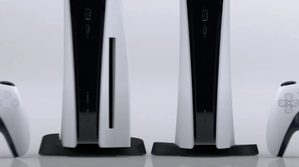 Design PS5 Standard vs Digital