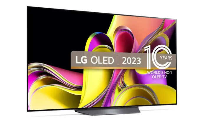 LG B3 demi profil