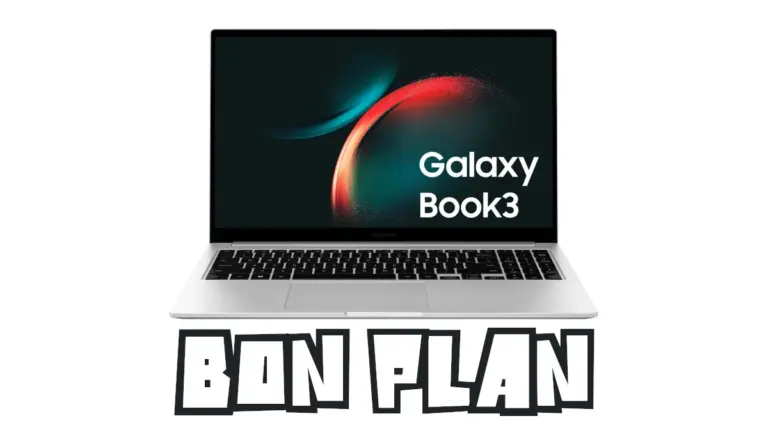 Bon Plan Galaxy Book 3 : -12% sur le PC portable Samsung