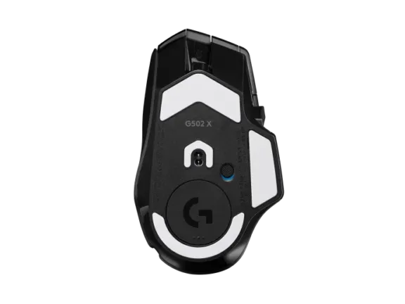 Logitech G502 X LightSpeed noire - patins