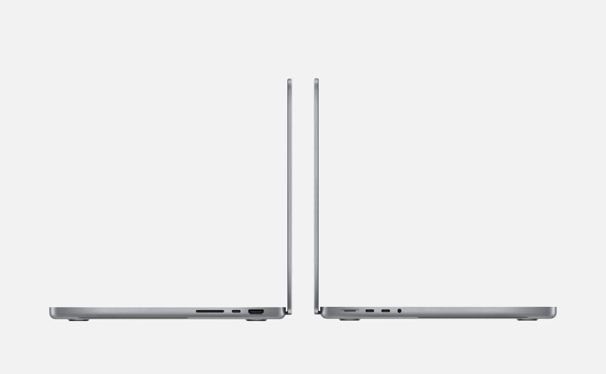 MacBook Pro 14 pouces 2023 - profil