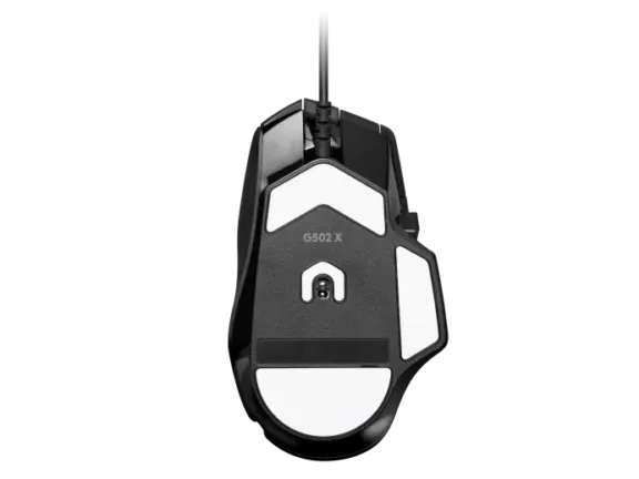 Logitech G502 X noire - patins