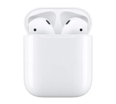 AirPods 2 avec le boitier de charge