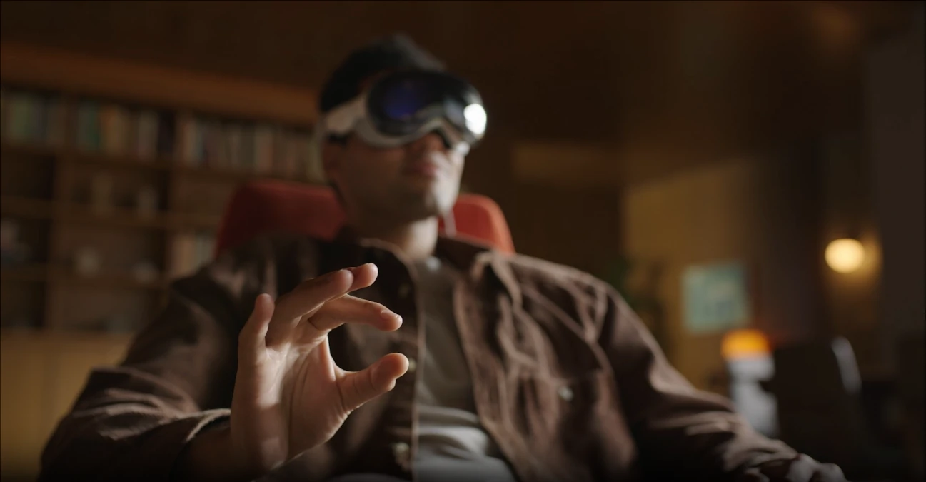 casque VR d'Apple avec écran Micro-OLED