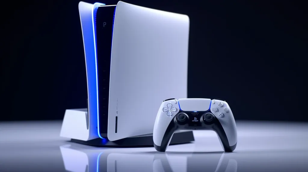 Illustration PS5 Slim