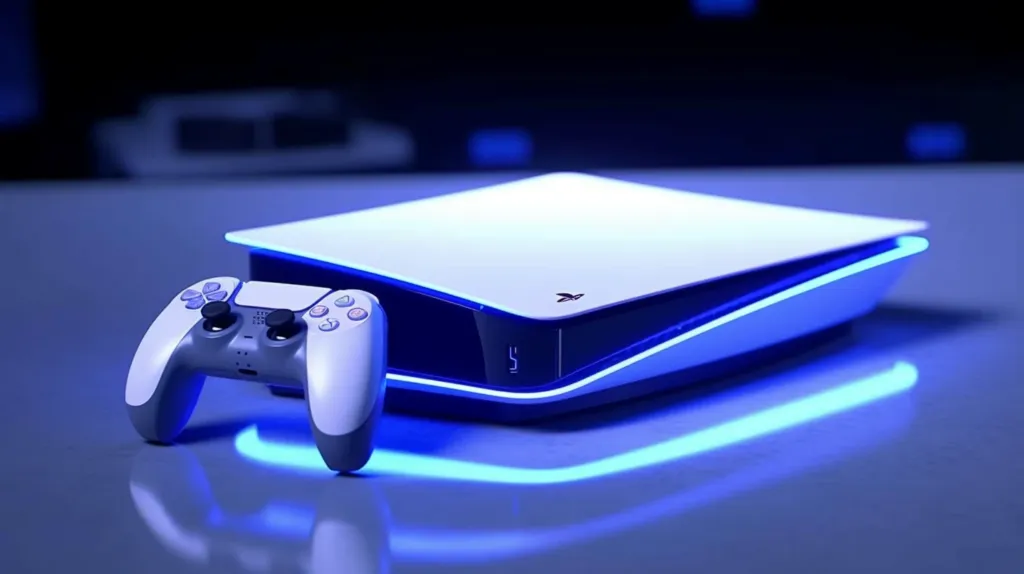 Illustration PS5 Slim horizontal