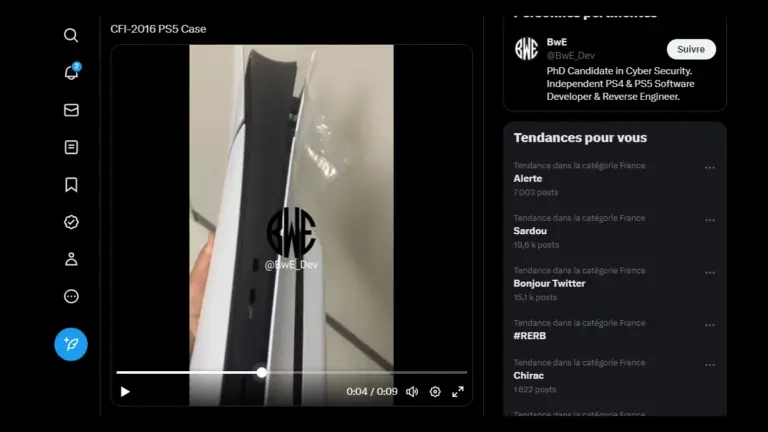 Fuite d’une vidéo sur la prochaine PS5 avec un lecteur amovible
