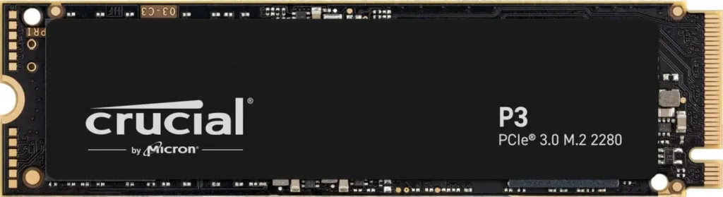 Crucial P3 - SSD NVMe Gen 3
