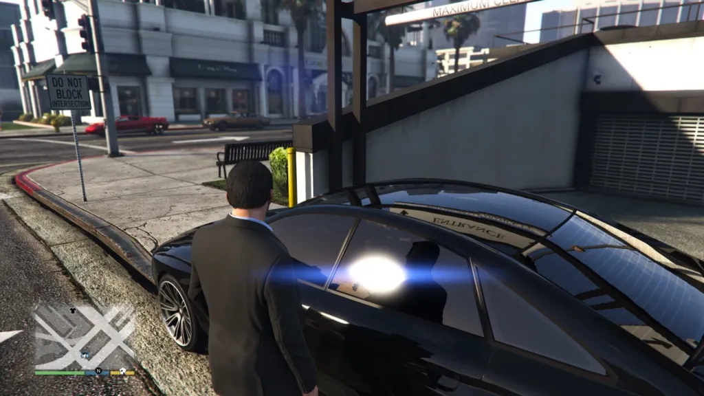 GTA 5 PS5 avec Ray Tracing