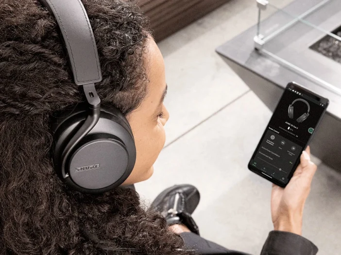 Casque Shure AONIC 50 Gen 2 - application compagnon
