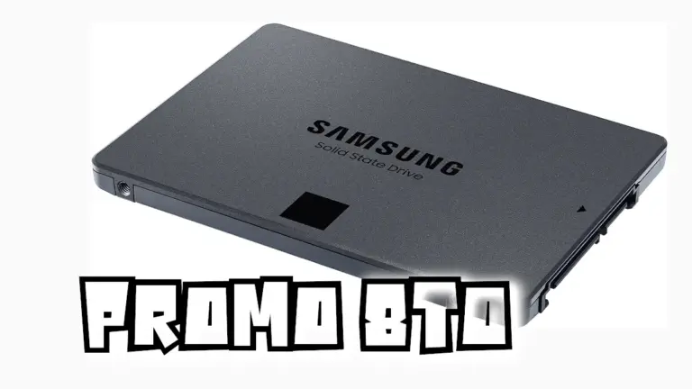 Promo SSD 8To, le Samsung 870 QVO Sata 2.5″ à 328€ (-14%)