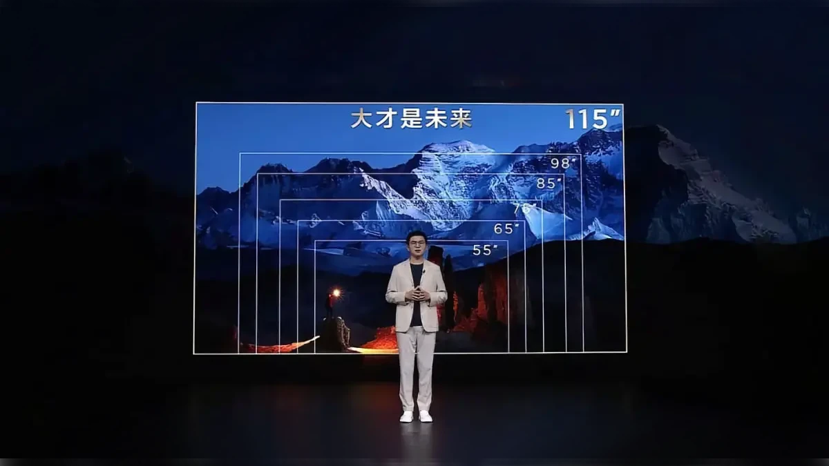 TCL TV 115 pouces miniLED - le plus grand téléviseur miniLED