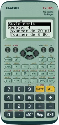 Casio FX 92+- calculatrice collège promo