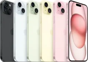 iPhone 15 Plus - coloris