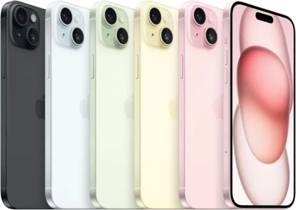 iPhone 15 Plus - coloris