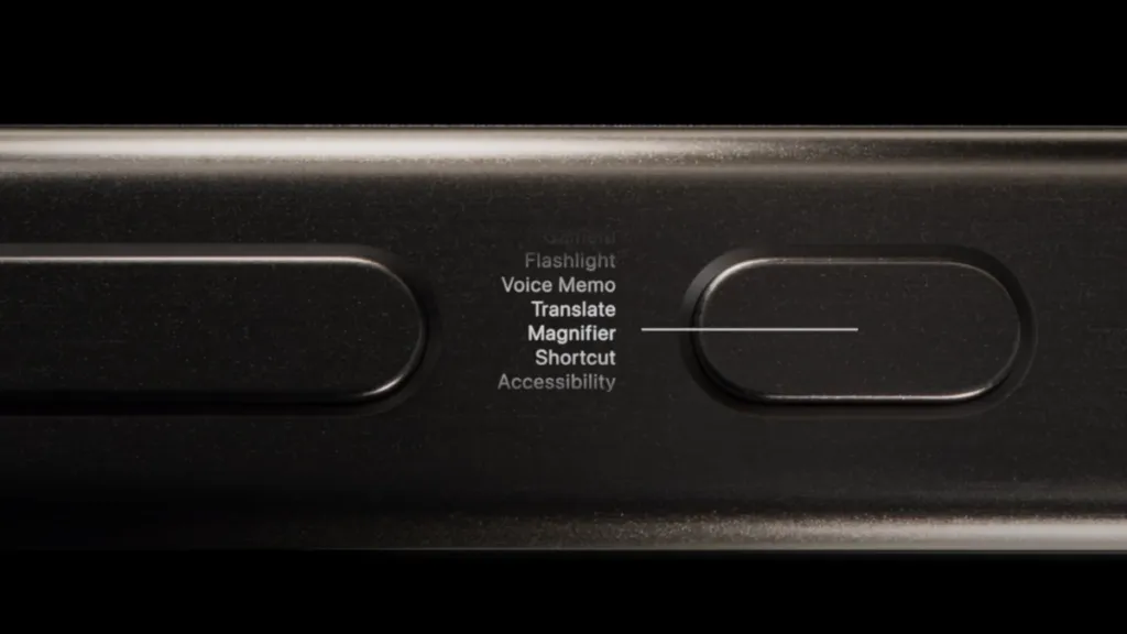 iPhone 15 Pro et 15 Pro Max - Bouton Action