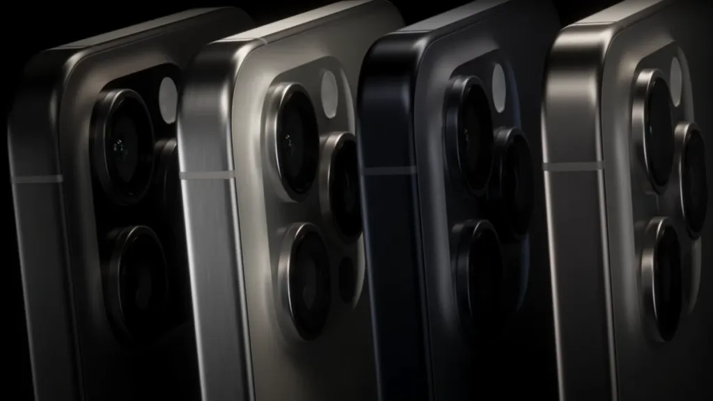 iPhone 15 Pro et 15 Pro Max - coloris